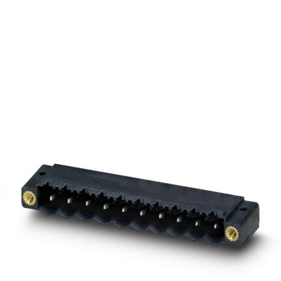 Phoenix Contact CC 2 Series Wave Soldering Mount PCB Header, 6 Contact(s), 5.08 mm Pitch, 1 Row(s), Shrouded [1954841]; 638-317