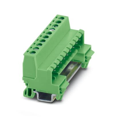 Phoenix Contact 1765 Series Terminal Block, 12A, 24 → 12 AWG Wire, Screw Termination [1765085]; 638-345