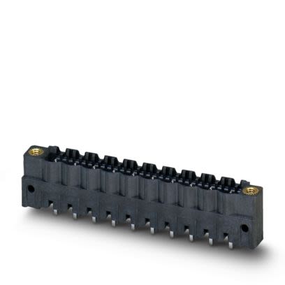 Phoenix Contact CCV 2 Series Vertical Wave Soldering Mount PCB Header, 4 Contact(s), 5.08 mm Pitch, 1 Row(s), Shrouded [1955769]; 638-361