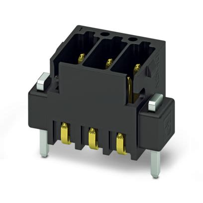 Phoenix Contact DMCV 0 Series Surface PCB Header, 6 Contact(s), 2.54 mm Pitch, 2 Row(s), Shrouded [1845182]; 638-408