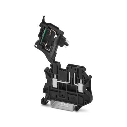Phoenix Contact 1434362 UT Series Black, 0.14 → 4mm², 2-Level, Push In Termination, Fused [1434362]; 638-480