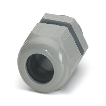 Phoenix Contact Silver Polyamide Cable Gland, M16 Thread, 4mm min., 8mm max., IP66, IP68 [1424475]; 638-488