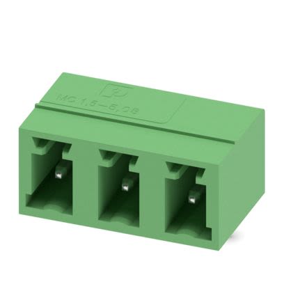 Phoenix Contact Solder PCB Header, 3 Contact(s), 5.08 mm Pitch, 1 Row(s), Shrouded [1836192]; 638-505