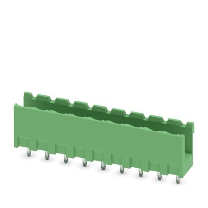 Phoenix Contact Solder PCB Header, 9 Contact(s), 5.08 mm Pitch, 1 Row(s), Shrouded [1758089]; 638-542