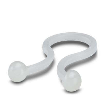 Phoenix Contact Clear Silicone twist tie, 12.7mm Max. Bundle [3241103]; 638-575