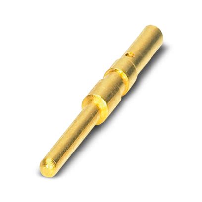 Phoenix Contact Male Crimp Contact, 28AWG Min, 20AWG Max [1452356]; 638-637