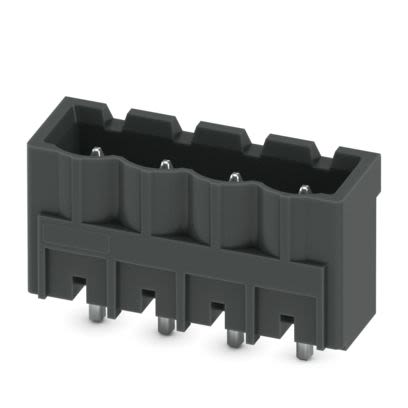 Phoenix Contact Wave Soldering Mount PCB Header, 4 Contact(s), 5.08 mm Pitch, 1 Row(s), Unshrouded [1955879]; 638-679