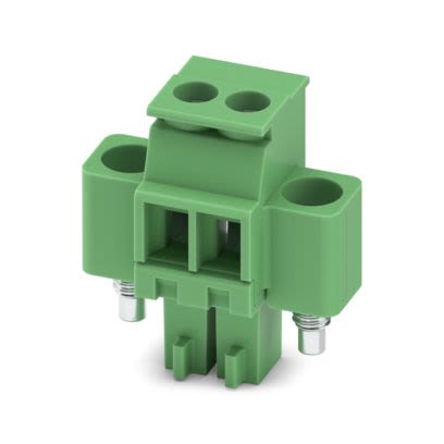 Phoenix Contact PCB Terminal Block, 2-Contact, 3.5mm Pitch, Push-In, 1-Row, Socket Termination [1863301]; 638-681