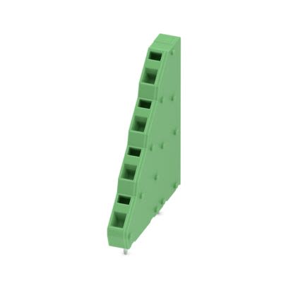 Phoenix Contact PCB Terminal Block, 4-Contact, 6.08mm Pitch, Wave Soldering, 1-Row, Push In Spring Termination [1869923]; 638-684