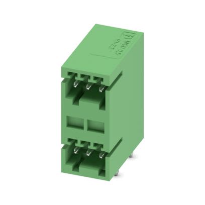 Phoenix Contact Solder PCB Header, 6 Contact(s), 2.5 mm Pitch, 2 Row(s), Shrouded [1894817]; 638-695