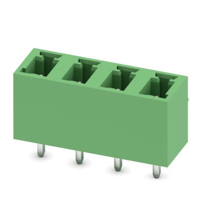 Phoenix Contact Solder PCB Header, 4 Contact(s), 5.08 mm Pitch, 1 Row(s), Shrouded [1836312]; 638-716