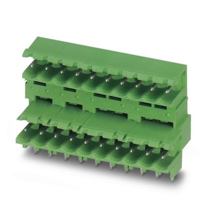Phoenix Contact Solder PCB Header, 4 Contact(s), 5.08 mm Pitch, 2 Row(s), Shrouded [1802430]; 638-724