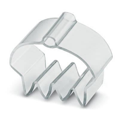 Phoenix Contact Slide On Cable Markers, Clear, 22 → 30mm Cable, for Conductor Marker Carrier, 1013083 [1013083]; 638-742