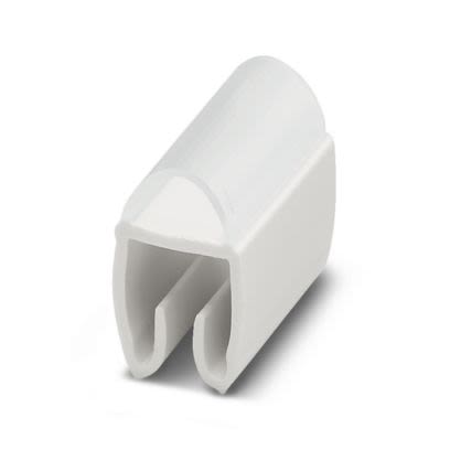 Phoenix Contact Clip On Cable Markers, Clear, 2.8 → 4.4mm Cable, for Conductor Marker Carrier, 1013889 [1013889]; 638-743