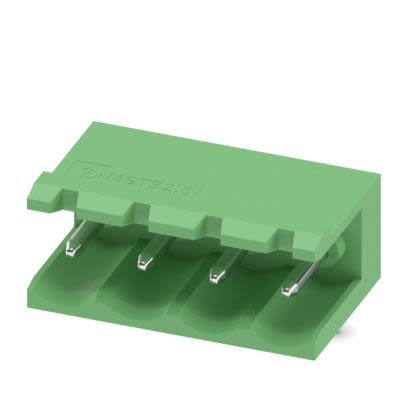 Phoenix Contact MSTB 2/5-G Series Solder PCB Header, 4 Contact(s), 5 mm Pitch, 1 Row(s), Shrouded [1754478]; 638-745