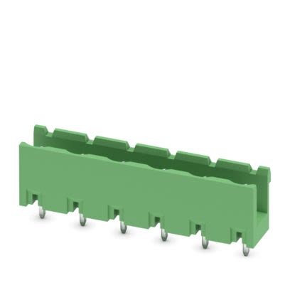 Phoenix Contact Straight Wave Soldering Mount PCB Header, 6 Contact(s), 7.62 mm Pitch, 1 Row(s), Unshrouded [1766602]; 638-764