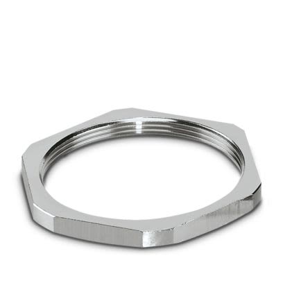 Phoenix Contact Light Grey Cable Gland Locknut, M40mm Thread [1411248]; 638-781
