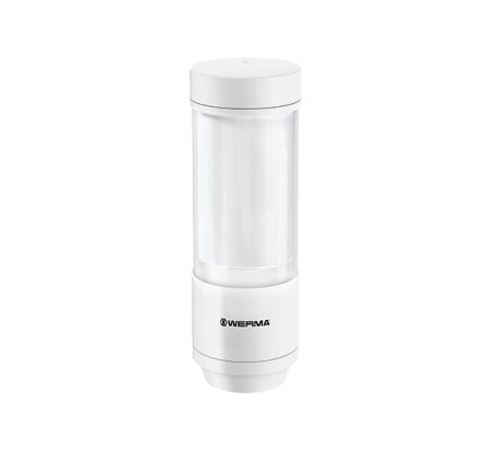 Werma eSIGN Series Flashing Effect Signal Tower for Use with eSIGN Series, 24 V, LED Bulb, DC, IP66, IP69K [657.940.55]; 638-930
