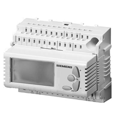 Siemens RLU Series Controller for Use with Air Flow Rate, Controlled Variables Temperature, Indoor Air Quality, [RLU232 / BPZ:RLU232]; 639-149