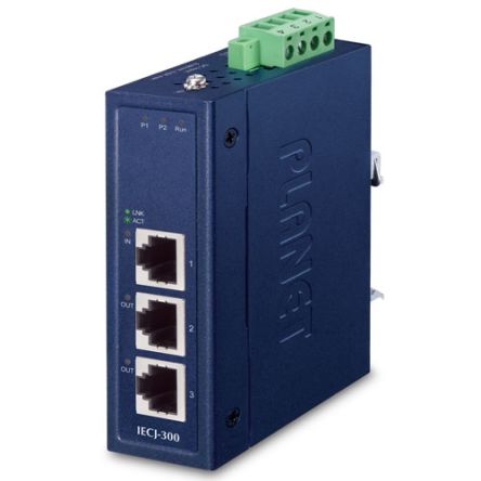Planet RJ45 Ethernet Media Converter 100m [IECJ-300]; 640-461