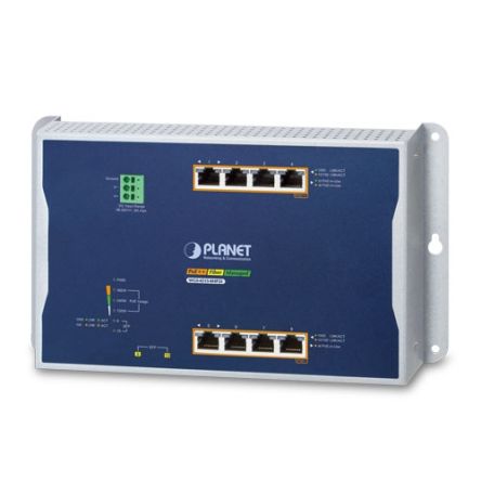 Planet WGS-4215-8HP2S, Managed Switch 8 Port Network Switch With PoE RJ-45 [WGS-4215-8HP2S]; 640-467