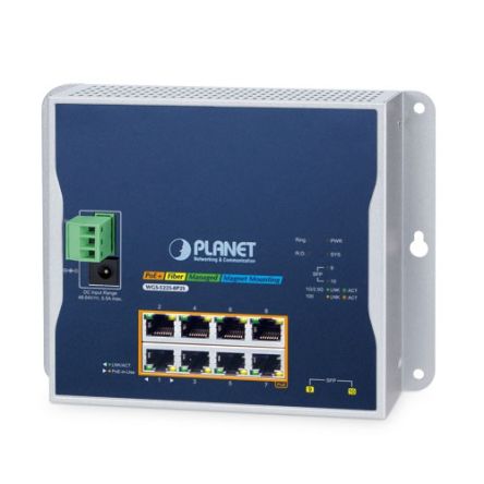 Planet WGS-5225-8P2S, Managed Switch 8 Port Network Switch RJ-45 [WGS-5225-8P2S]; 640-468