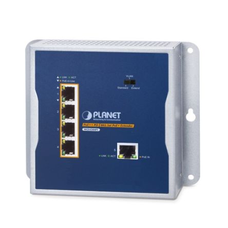 Planet Serial Device Server, 5 Ethernet Port, Ethernet Interface [WGS-E304PT]; 640-470