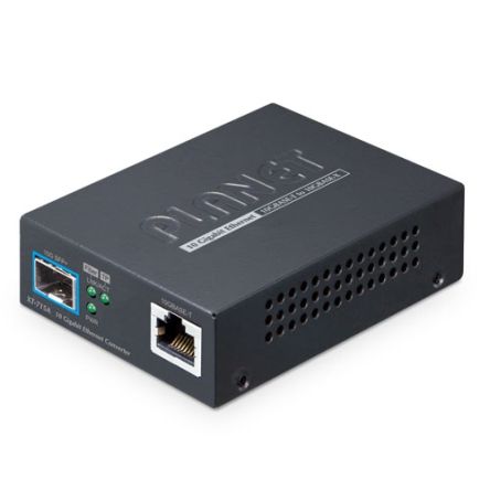 Planet RJ45 Ethernet Media Converter, Single Mode, Full Duplex 10km [XT-715A]; 640-471