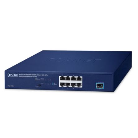 Planet MGS-910X, Unmanaged 8 Port Network Switch [MGS-910X]; 640-493