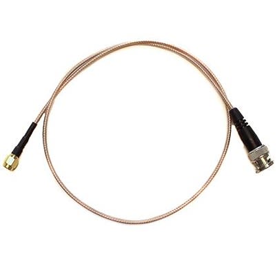 Mueller Electric BU Series Male BNC to Male SMA, 500mm, RG 316 Coaxial, Terminated50 ohms [BU-4150028MM500]; 641-726