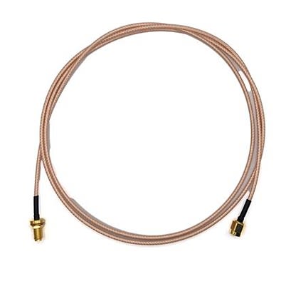 Mueller Electric BU Series Male SMA to Male SMA, 1.5m, RG 316 Coaxial, Terminated50 ohms [BU-4150031M1.5]; 641-731