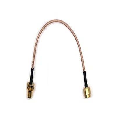 Mueller Electric BU Series Male SMA to Male SMA, 150mm, RG 316 Coaxial, Terminated50 ohms [BU-4150031MM150]; 641-732