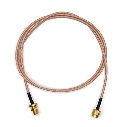 Mueller Electric BU Series Male SMA to Male SMA, 750mm, RG 316 Coaxial, Terminated50 ohms [BU-4150031MM750]; 641-735