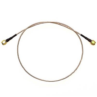 Mueller Electric BU Series Male SMA to Male SMA, 2m, RG 316 Coaxial, Terminated50 ohms [BU-4150029M2.0]; 641-745