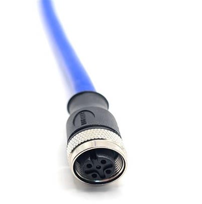 Mueller Electric Straight Female 5 way M12 to Free Ends Actuator/Sensor Cable, 5m [C5C82M005]; 641-759