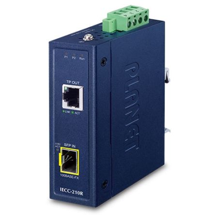 Planet Ethernet Ethernet Media Converter 60km [IECC-210R]; 641-832