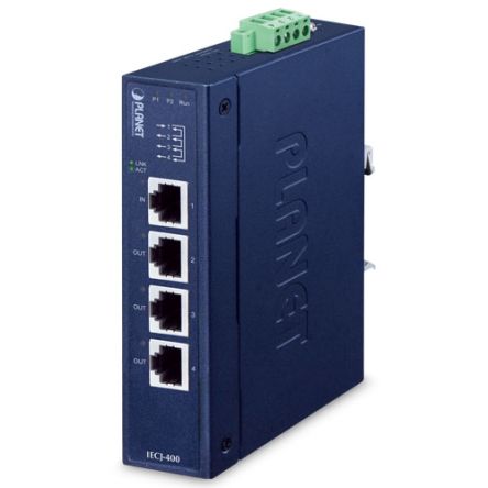 Planet RJ45 Ethernet Media Converter 100m [IECJ-400]; 641-834