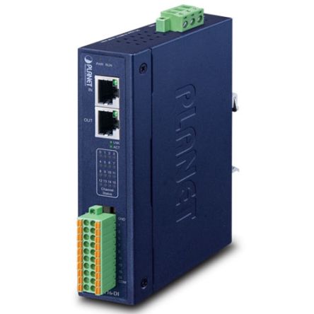 Planet RJ45 Ethernet Media Converter 100m [IECS-1116-DI]; 641-836
