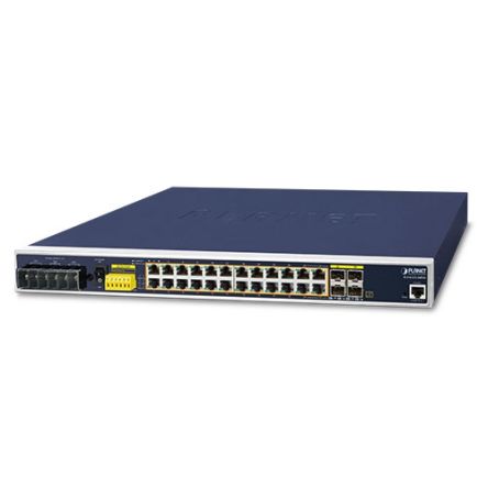Planet IGS-6325-24P4S, Managed Switch 24 Port Network Switch With PoE RJ-45 [IGS-6325-24P4S]; 641-841