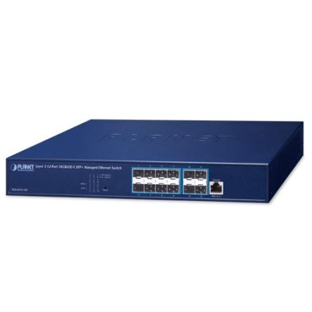 Planet XGS-6311-12X, Managed Switch 12 Port Network Switch RJ-45 [XGS-6311-12X]; 641-848