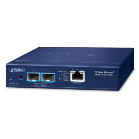 Planet RJ45 Ethernet Media Converter, Copper, 60000Mbit/s, Half/Full Duplex 100km [XT-925A]; 641-849