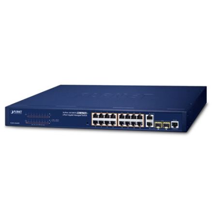 Planet FGSW-1816HPS, Managed Switch 16 Port Network Switch With PoE RJ-45 [FGSW-1816HPS]; 641-850