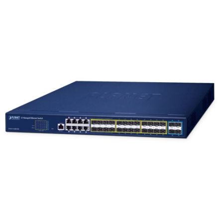 Planet GS-6311-16S8C4XR, Managed Switch 16 Port Network Switch RJ-45 [GS-6311-16S8C4XR]; 641-853