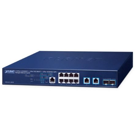 Planet MGS-6311-10T2X, Managed Switch 8 Port Network Switch RJ-45 [MGS-6311-10T2X]; 641-863