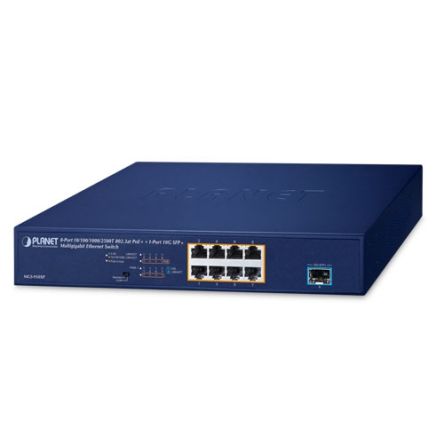 Planet MGS-910XP, Unmanaged 8 Port Network Switch With PoE [MGS-910XP]; 641-865