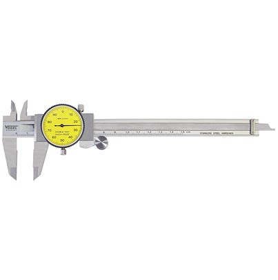 Vogel 150mm Dial Caliper Caliper 0.01 mm Resolution, Metric [201101]; 642-033