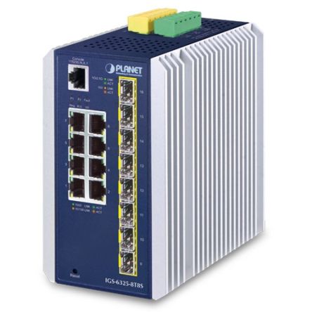 Planet IGS-6325-8T8S, Managed Switch 8 Port Network Switch RJ-45 [IGS-6325-8T8S]; 642-815