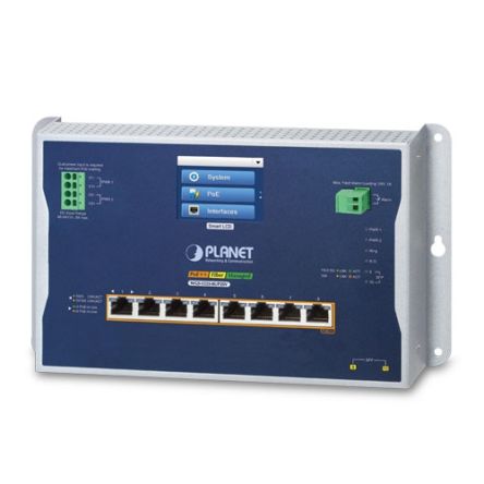 Planet WGS-5225-8UP2SV, Managed Switch 8 Port Network Switch With PoE RJ-45 [WGS-5225-8UP2SV]; 642-816