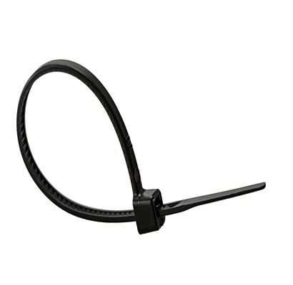 RS PRO Cable Ties, 300mm x 4.5 mm, Black Nylon, Pk-1000 [0]; 642-835