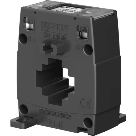 ENTES ENT.A30 Series Base Mounted Current Transformer, 150A Input, 150:5, 5 A Output, 30 x 10mm Bore, 720 V [ENT.A30 150/5 5VA Cl:1]; 642-853